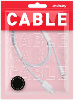 Кабель Apple (8pin) - Type-C, 1 м, fast charging, PD (iK-512FC) "Smartbuy"