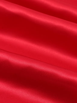 Скатерть Доляна, однотонная, 140?200 см, красная, 140 г/м?, 100% п/э