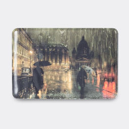 Цена за 20 шт. Обложка для проездного, пропуска, цвет коричневый/разноцветный