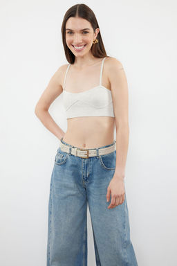 Ekru Bluz TWOSS24BZ00572