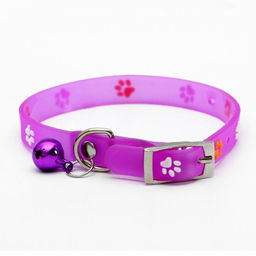 Ошейник из морозостойкого мягкого пластика Лапки, 28, 5 х 1 см, микс цветов - Пижон фото 2