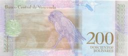 200 боливар 2018 года Венесуэла