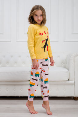Пижама детская из интерлока Улыбка кот игрун - Амадэль фото 8