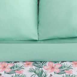 Постельное бельё Этель 1.5 сп Тропическое утро 143х215 см,150х214 см,70х70 см-2 шт  фото 3