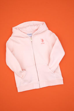K_z _ocuk A__k Pembe Basic Sweatshirt Sepette S_rpriz _ndirim