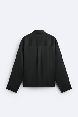 SATIN POLO SHIRT - Zara фото 8