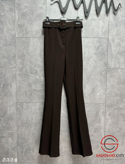 брюки женские клеш с ремнем - Bruno фото 2