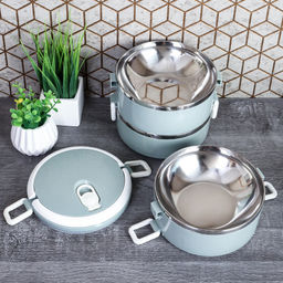 Цена за 1 шт. Ланч-бокс 3 предмета / FB-811 /уп 45/ - Галеонтрейд фото 3