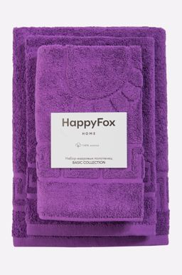 Набор махровых полотенец 3 шт Happy Fox Home  фото 13