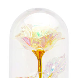 Светильник "Волшебный цветок" в коробке (желтый)