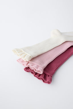 THREE-PACK OF LONG TERRY SOCKS - Zara фото 3