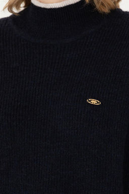 Женский темно-синий свитер - U.s. polo assn фото 7