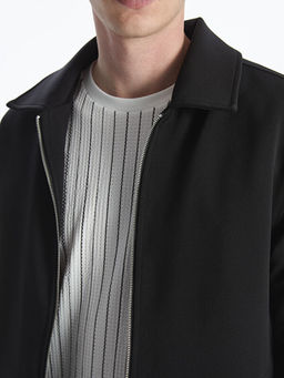 Polo Yaka Erkek Fermuarl? Sweatshirt