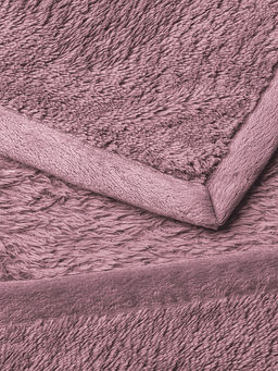 Плед плюшевый 150x200 лавандовый - Denastia фото 2