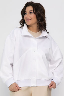 Бомбер Моя мечта (белый) Б13359-13М - Lt collection фото 9