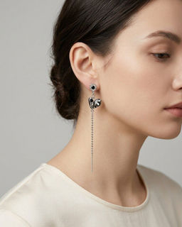 Стильные серьги