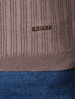 Джемпер тонкой вязки из вискозы с нейлоном - Vilatte фото 4