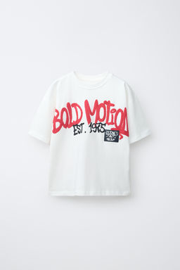 CAMISETA ESTAMPADO URBAN / Blanco
