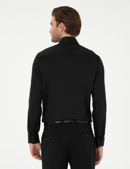 Siyah Ex. Slim Fit Uzun Kollu Basic G_mlek - Pierre cardin фото 12