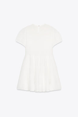 FINE KNIT SHORT PANEL DRESS - Zara фото 6