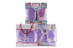 Набор вафельных полотенец в коробке (2 шт.) в ассортименте Тейково 29321-2