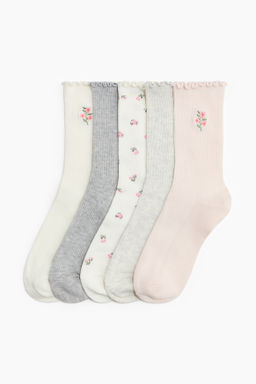 Pack de 5 calcetines en punto de canal? - H&m фото 3