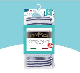 OMSA kids Collant 11P11-3 в полоску - Blu Сhiaro