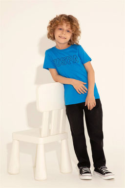 Базовая футболка Saks для мальчиков - U.s. polo assn фото 5