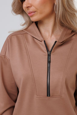 Костюм спортивный без начеса на молнии 43065