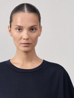 Футболка оверсайз из плотного хлопка / Zarina  фото 6