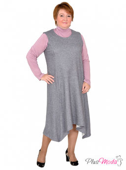Платье-сарафан Модель №347 размеры 44-80 - Plusmoda фото 6