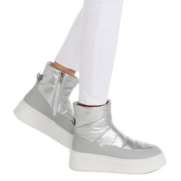 Женские дутики TENDANCE Артикул 3489942, серебряный  фото 2