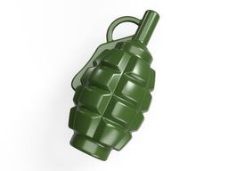 Цена за 2 шт.Граната - лимонка пластиковая (02341) "Десятое королевство"