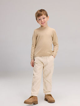 Bisiklet Yaka Erkek ?ocuk Triko Kazak