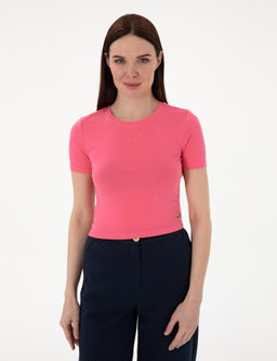 Pembe Regular Fit Crop Ti__rt - Pierre cardin фото 3
