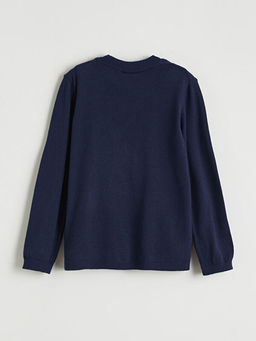 Bisiklet Yaka Erkek ?ocuk Triko Kazak