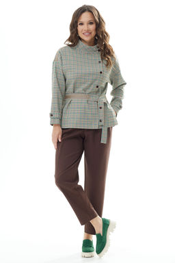 Костюм Magia mody 2312 зеленый+ шоколад