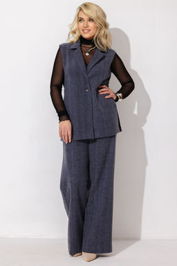 Жилет женский 4371/02/Сиреневый меланж - Rise фото 4