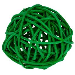 Blumentag BRF-9 Шар декоративный из ротанга d. 9 см 6 шт. №07 зеленый