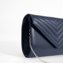 Сумка-клатч на клапане, цвет синий - Simaland фото 5