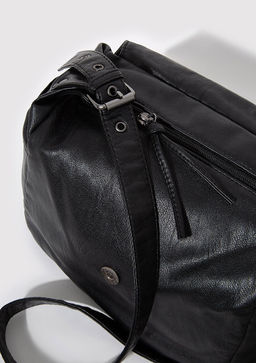 Siyah Capraz Canta - Mavi фото 6