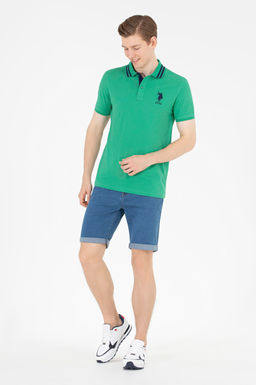 U. S. Polo Assn Мужские синие джинсовые шорты - U.s. polo assn фото 3