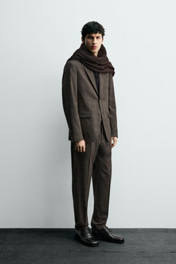 CHECK SUIT BLAZER