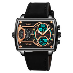 Часы наручные Skmei мужские электронные 2229black-black