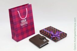 Женская кожаная визитница Sergio Valentini СВ 8036-010  фото 12