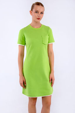 Арт. 8503 Платье женское 42-48 (4 шт) Цвет:салатовый