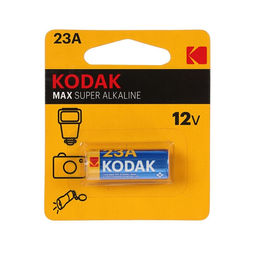 Цена за 2 шт. Батарейка алкалиновая Kodak Ultra, А23 (23A)-1BL, 12 В, блистер, 1 шт.