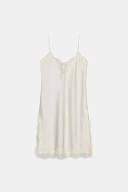 ZW COLLECTION LACE CAMISOLE DRESS - Zara фото 5