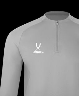 Джемпер тренировочный JOGEL PREMIER PerFormDRY Training 1/4 Zip Top, серый  фото 4