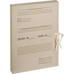 Короб архивный Отчет Архив Attache на завязках 35 мм